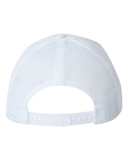 Valucap VC400, Mesh-back Twill Trucker Cap, White
