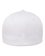 Flexfit 6277, 467 Cotton Blend Cap, White