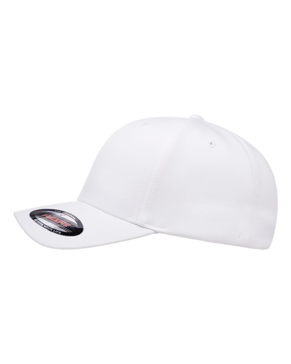Flexfit 6277, 467 Cotton Blend Cap, White