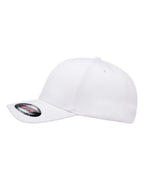 Flexfit 6277, 467 Cotton Blend Cap, White