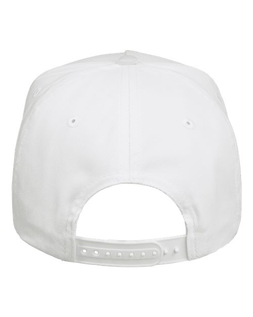 Valucap 8869, Five-panel Twill Cap, White