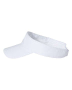 Valucap VC500, Bio-washed Visor, White