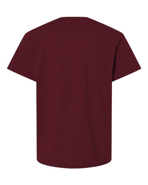 Gildan 526, 8000b Youth Dryblend T-shirt, Maroon
