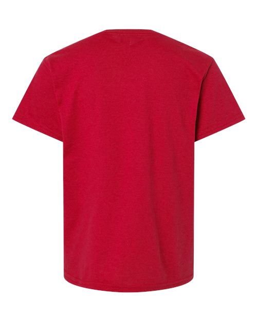 Gildan 526, 8000b Youth Dryblend T-shirt, Red