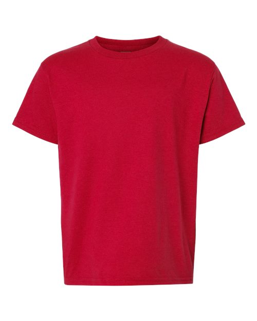 Gildan 526, 8000b Youth Dryblend T-shirt, Red