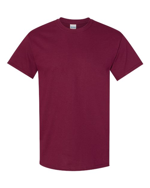 Gildan 5000B, Youth Heavy Cotton T-shirt, Maroon