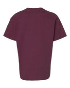 Gildan 551, 2000b Youth Ultra Cotton T-shirt, Maroon