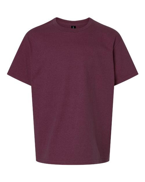 Gildan 551, 2000b Youth Ultra Cotton T-shirt, Maroon