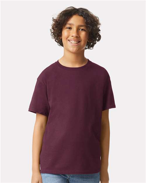 Gildan 2000B, Youth Ultra Cotton T-shirt, Maroon