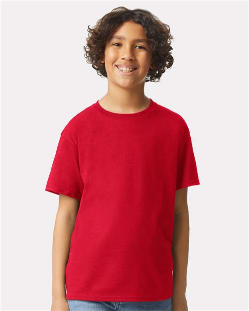 Gildan 551, 2000b Youth Ultra Cotton T-shirt, Red