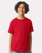 Gildan 551, 2000b Youth Ultra Cotton T-shirt, Red