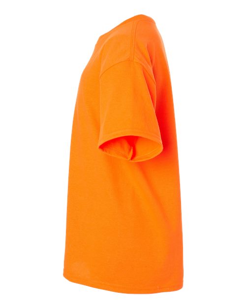 Gildan 551, 2000b Youth Ultra Cotton T-shirt, Safety Orange