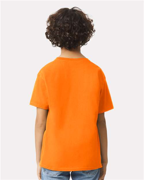 Gildan 551, 2000b Youth Ultra Cotton T-shirt, Safety Orange