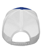 Valucap VC400, Mesh-back Twill Trucker Cap, Royal/ White