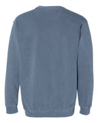 Comfort Colors 1566, Unisex Garment-dyed Crewneck Sweatshirt, Blue Jean
