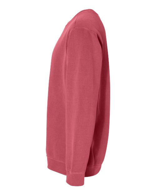 Comfort Colors 1566, Unisex Garment-dyed Crewneck Sweatshirt, Crimson