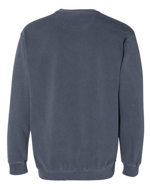 Comfort Colors 1566, Unisex Garment-dyed Crewneck Sweatshirt, Denim
