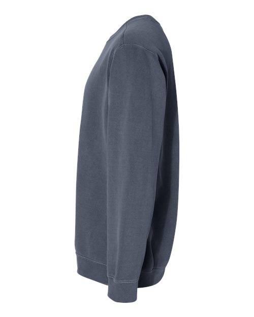 Comfort Colors 1566, Unisex Garment-dyed Crewneck Sweatshirt, Denim