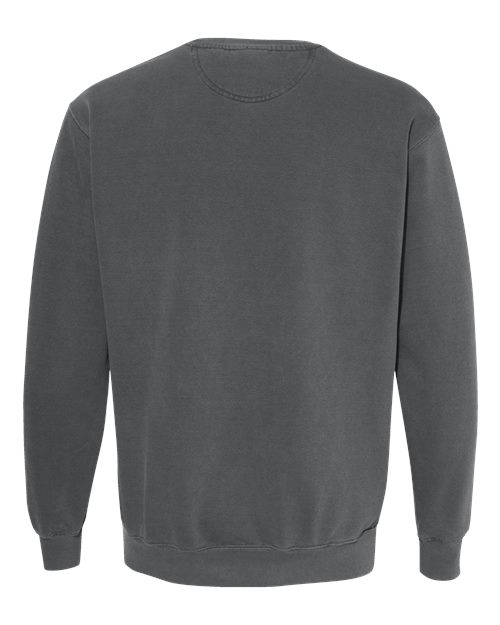 Comfort Colors 1566, Unisex Garment-dyed Crewneck Sweatshirt, Pepper