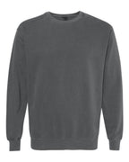 Comfort Colors 1566, Unisex Garment-dyed Crewneck Sweatshirt, Pepper