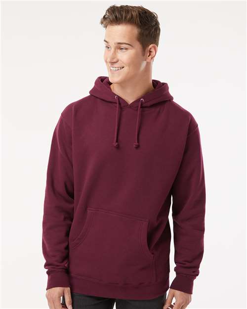 Independent Trading Co. IND4000, Unisex Heavyweight Hooded Sweatshirt, Maroon