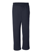 Gildan 18400, Unisex Heavy Blend Open-bottom Sweatpants, Navy