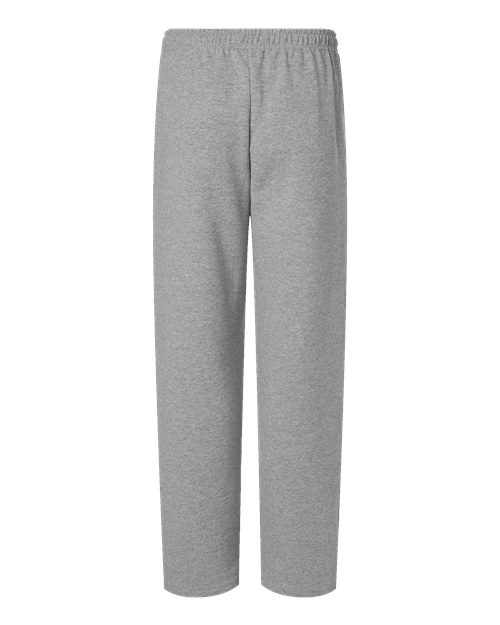 Gildan 18400, Unisex Heavy Blend Open-bottom Sweatpants, Sport Grey