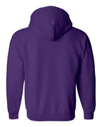 Gildan 415, 18600 Unisex Heavy Blend Full-zip Hooded Sweatshirt, Purple