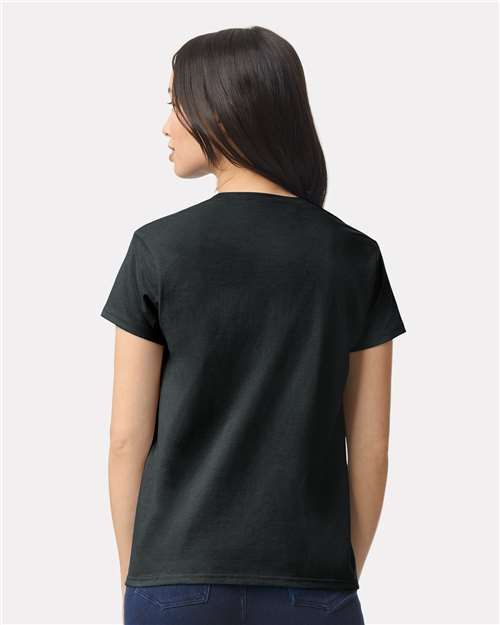 Gildan 817, 2000l Women's Ultra Cotton T-shirt, Black