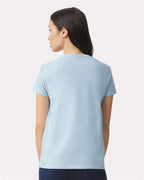 Gildan 817, 2000l Women's Ultra Cotton T-shirt, Light Blue
