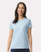 Gildan 817, 2000l Women's Ultra Cotton T-shirt, Light Blue