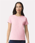 Gildan 2000L, Women's Ultra Cotton T-shirt, Light Pink