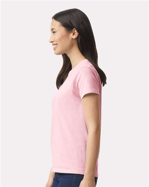 Gildan 817, 2000l Women's Ultra Cotton T-shirt, Light Pink
