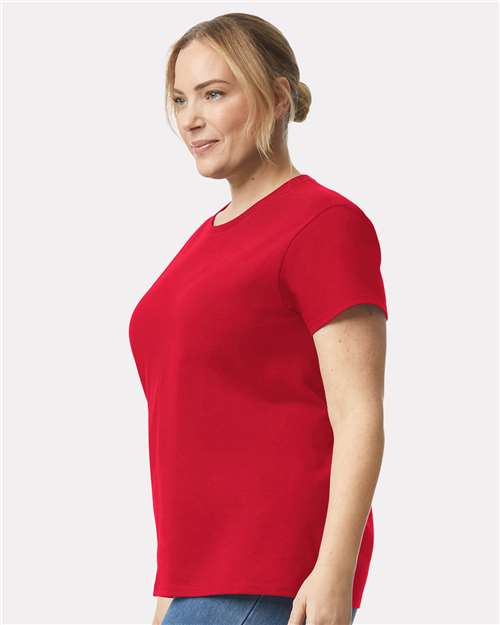 Gildan 2000L, Women's Ultra Cotton T-shirt, Red
