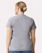Gildan 2000L, Women's Ultra Cotton T-shirt, Sport Grey
