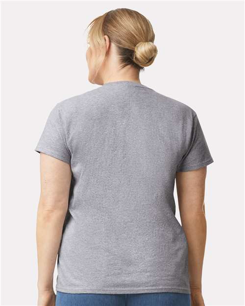 Gildan 2000L, Women's Ultra Cotton T-shirt, Sport Grey