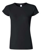 Gildan 809, 64000l Women's Softstyle T-shirt, Black