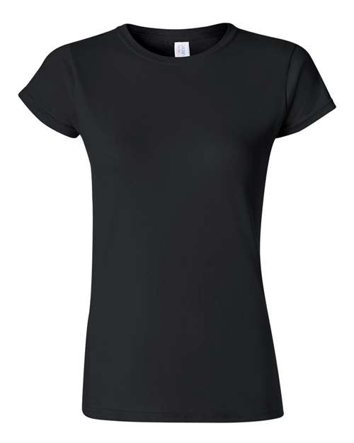 Gildan 809, 64000l Women's Softstyle T-shirt, Black