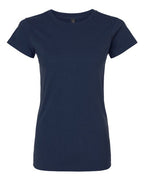 Gildan 64000L, Women's Softstyle T-shirt, Navy