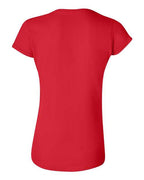 Gildan 809, 64000l Women's Softstyle T-shirt, Red