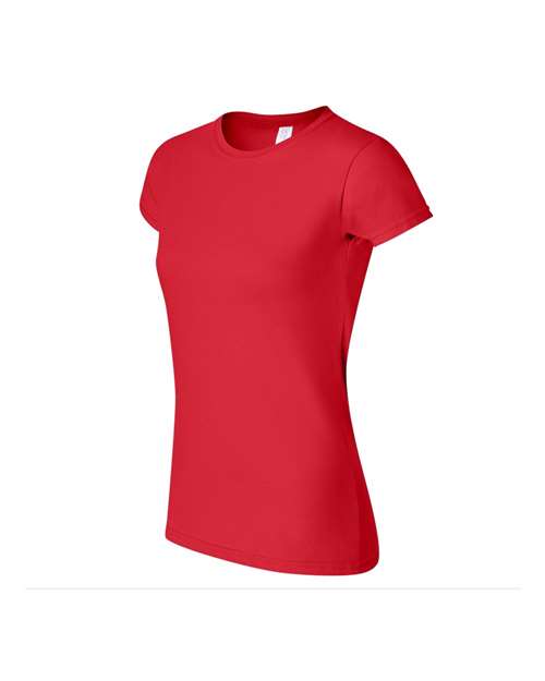 Gildan 809, 64000l Women's Softstyle T-shirt, Red