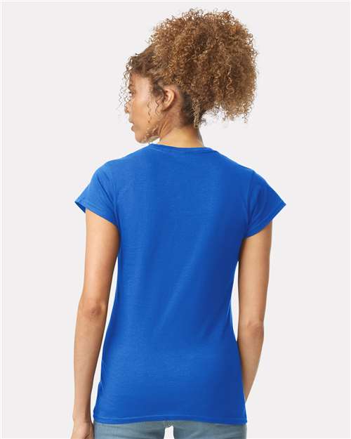 Gildan 809, 64000l Women's Softstyle T-shirt, Royal