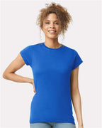 Gildan 809, 64000l Women's Softstyle T-shirt, Royal