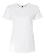 Gildan 64000L, Women's Softstyle T-shirt, White
