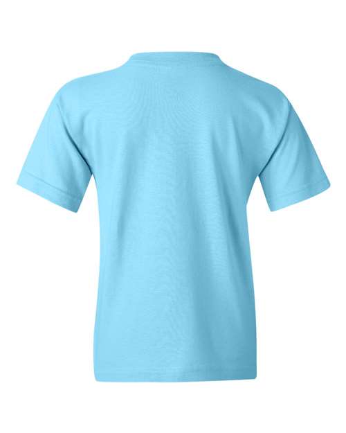 Gildan 5000B, Youth Heavy Cotton T-shirt, Sky