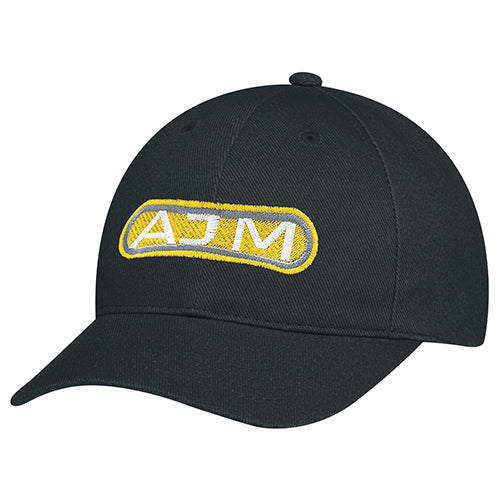 AJM International 2C390M, 6 Panel Constructed Contour, Black