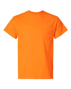 Gildan 2300, Unisex Ultra Cotton Pocket T-shirt, Safety Orange