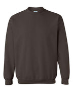 Gildan 18000, Unisex Heavy Blend Crewneck Sweatshirt, Dark Chocolate