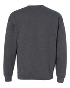 Gildan 18000, Unisex Heavy Blend Crewneck Sweatshirt, Dark Heather
