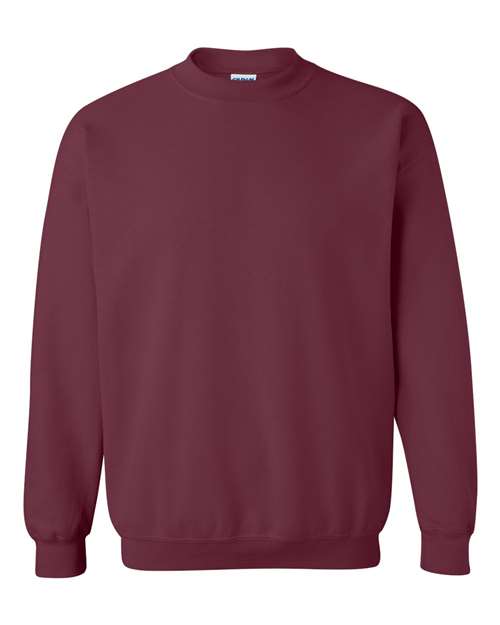 Gildan 18000, Unisex Heavy Blend Crewneck Sweatshirt, Maroon